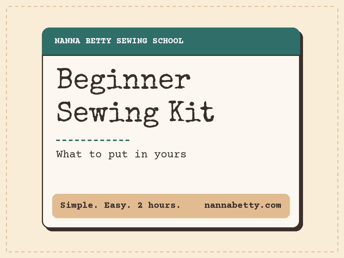 Beginner Sewing Kit: What to Put in Yours (UK&nbsp;Guide)