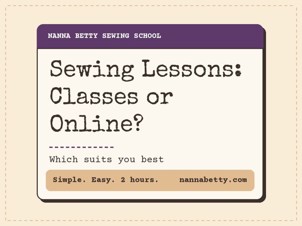 Sewing Lessons for Beginners: Classes Near You or Learn to Sew&nbsp;Online?